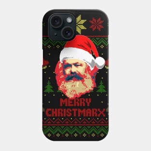 Karl Marx Merry Christmarx Phone Case