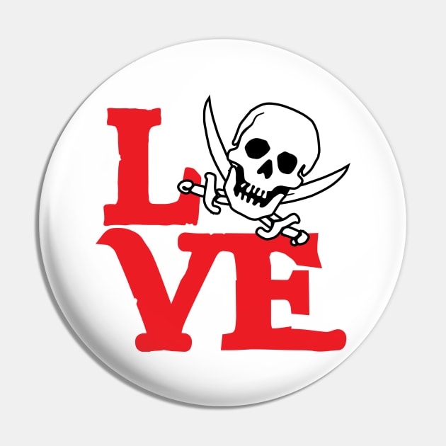 Love a Pirate Pin by Stacks