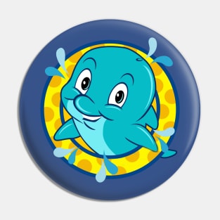 Baby Whale Pin