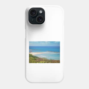 Israel, Netanya. Mediterranean Sea Beach Phone Case