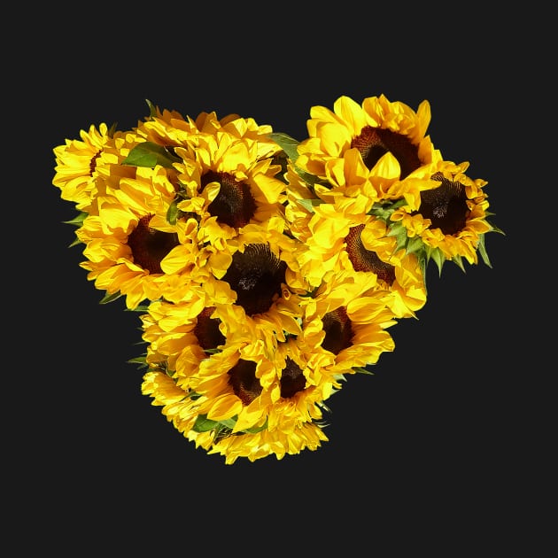 Sunflowers - Sunflower Heart by SusanSavad
