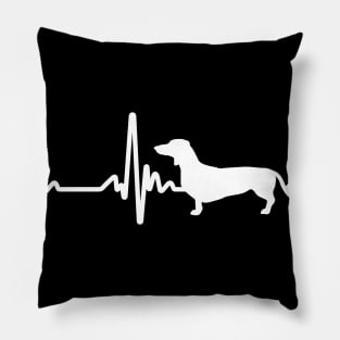 Dachshund Puppy Heartbeat Pillow