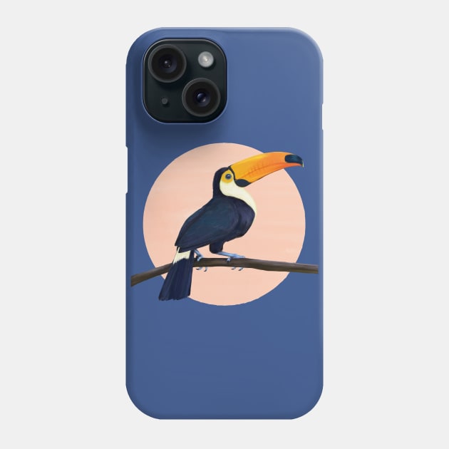 Toucan Phone Case by LauraGraves