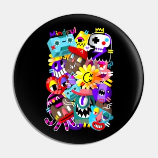 Doodle Rumble SCRIBLE Pin