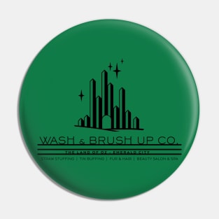 Wash & Brush Up Co. Pin