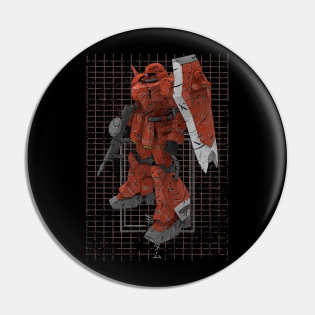 MS-06S Char's Zaku II Pin by gblackid