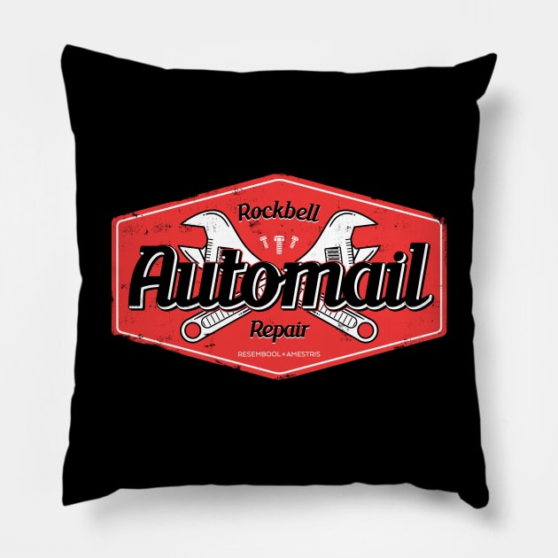 Rockbell Automail Repair Pillow by FourteenEight