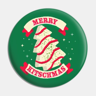 Merry Kitschmas with cake tree Pin