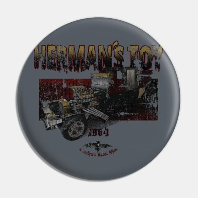 Herman's Toy - Vintage Pin by JCD666