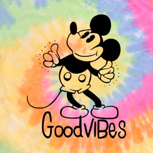 Good Vibes Only Steamboat Willie T-Shirt