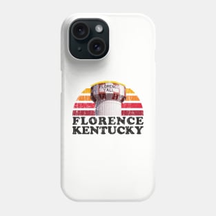 Florence Y'all Water Tower Sunrise Phone Case