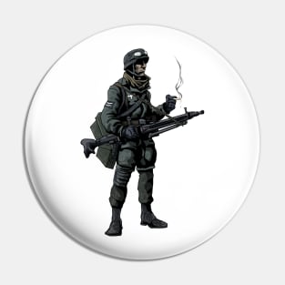 German Para MG42 Gunner Pin