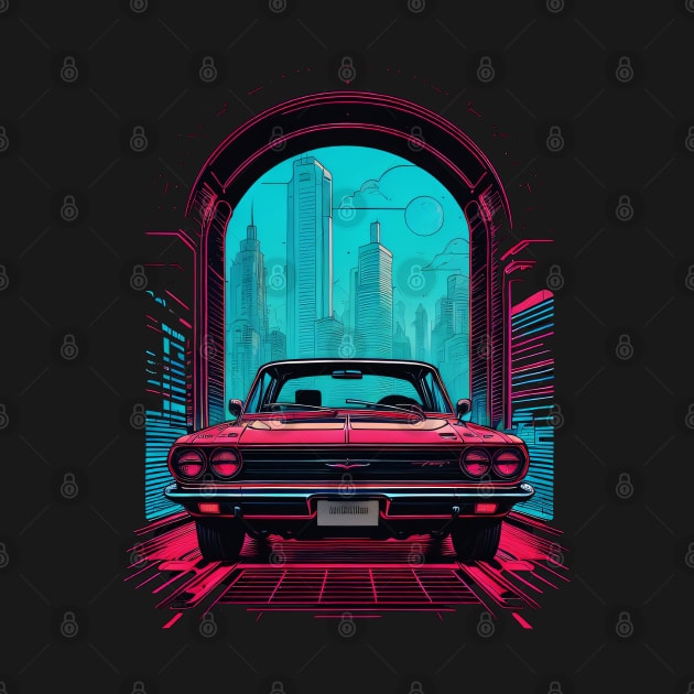 Retrowave Car Neon Colors by DeathAnarchy