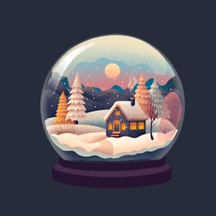 Snow Globe Village T-Shirt