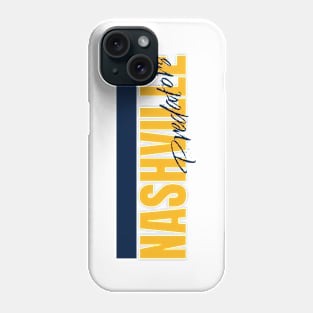 nashviile predators strip Phone Case