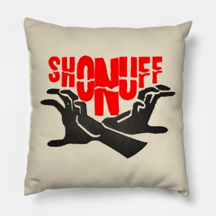 sho nuff visual art Pillow