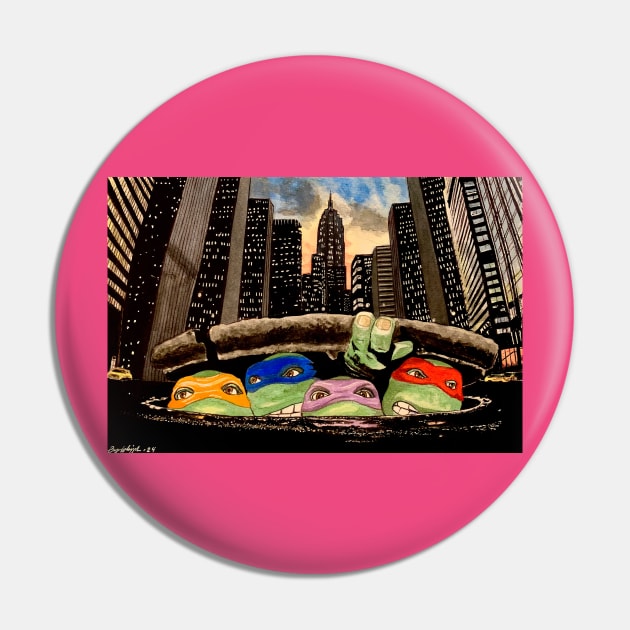 Ninja Turtles Pin by BryanWhipple