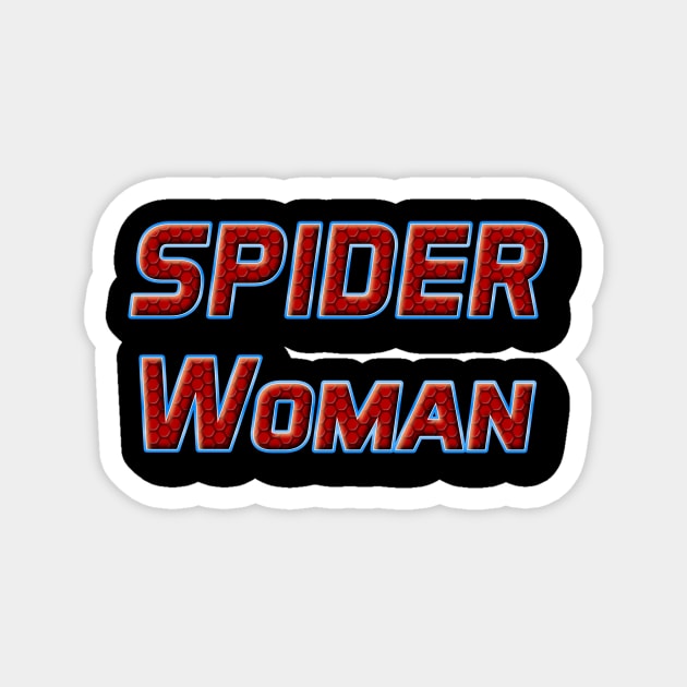 Spider Woman Logo Magnet by Fly Beyond