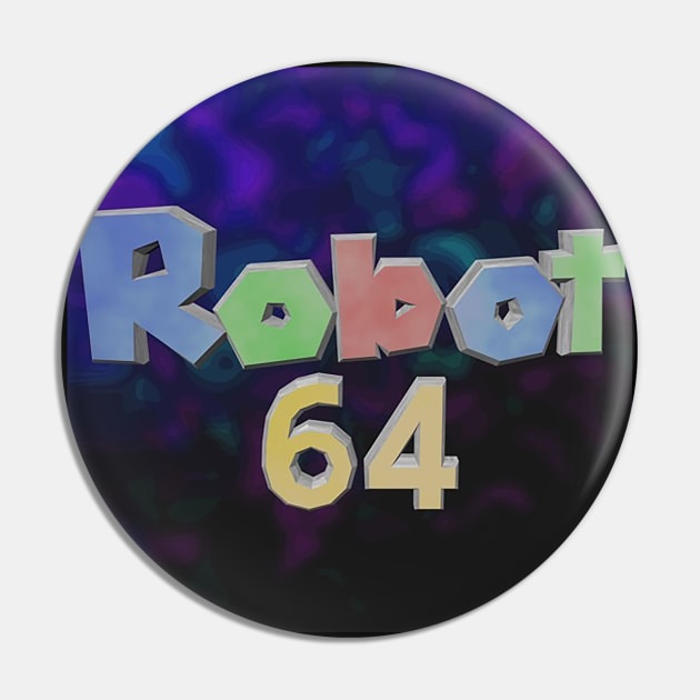 Robot 64 Beebo Pin by RobinBegins