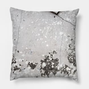 Old concrete wall. Pillow