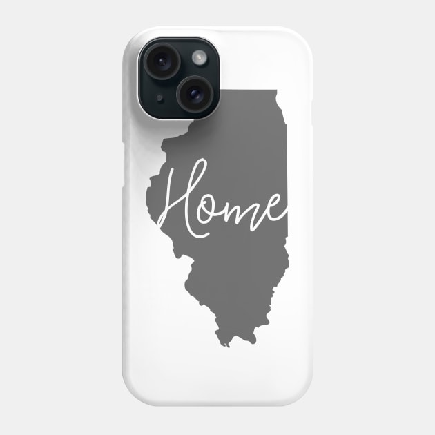 Illinois is Home Phone Case by greenoriginals