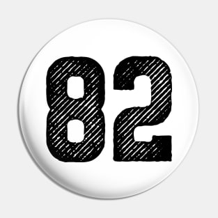 Eighty Two 82 Pin