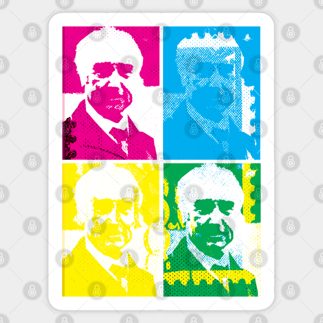 Albert Hoffman Lsd Founder Warhol Style Albert Hoffman Aufkleber Teepublic De