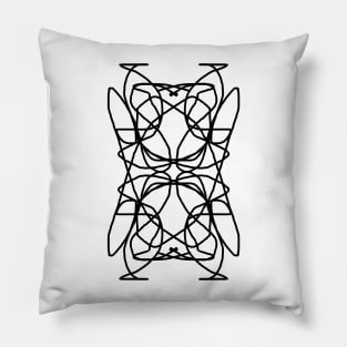 monster art line Pillow