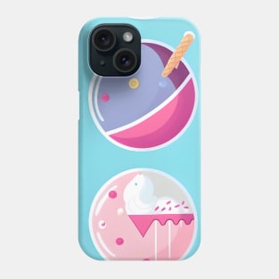 Sweet and Pastries Abstract seamless Pattern Phone Case