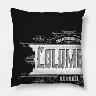 Vintage Columbus, GA Pillow