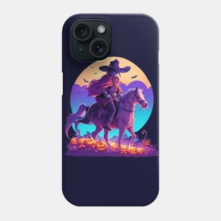 cowboy halloween Phone Case