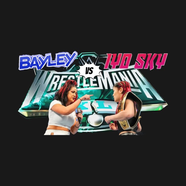 Bayley vs Iyo @ WrestleMania XL by The Store Name is Available