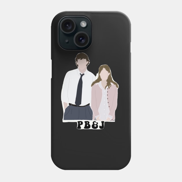 Pam and Jim - the office Phone Case by digitalsbyannnn