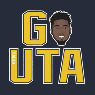 Donovan Mitchell Utah GO UTA T-Shirt