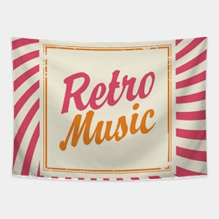 Retro Music Tapestry