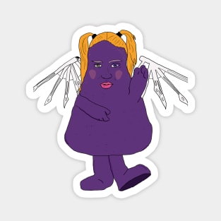 Grimace Grimes Magnet