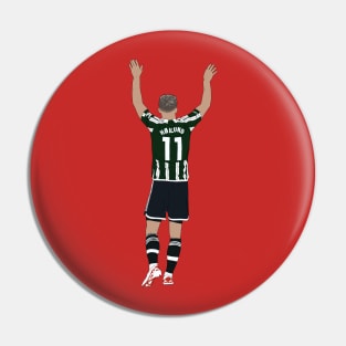 Rasmus Højlund Hojlund United Minimalist Pin