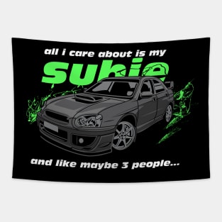 All I care about is my Subie Tapestry