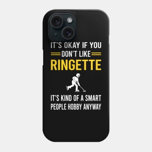 Smart People Hobby Ringette Phone Case