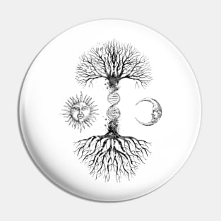 DNA Tree Pin