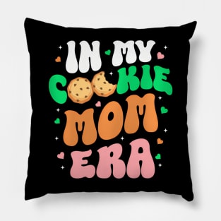 In My Cookie Mom Era Scouting Girls Cookie Dealer Mommy Pillow