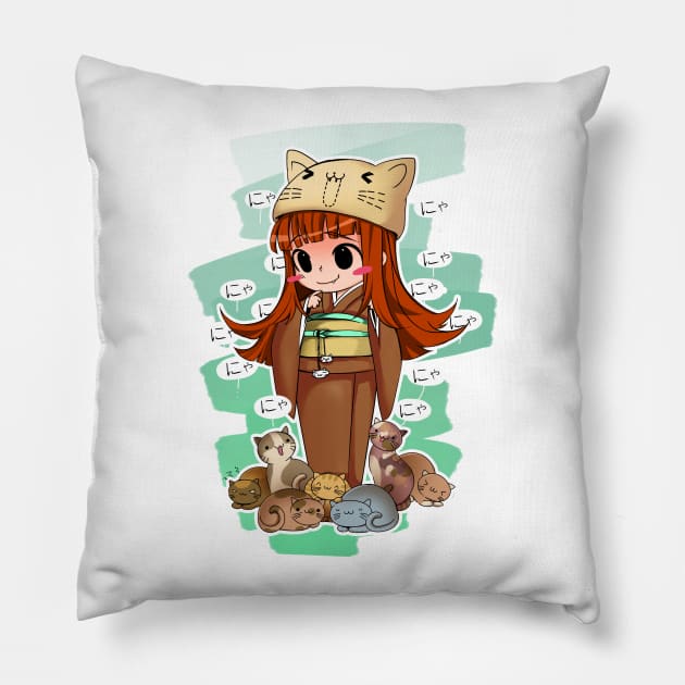 Nya time! Pillow by Ancsi