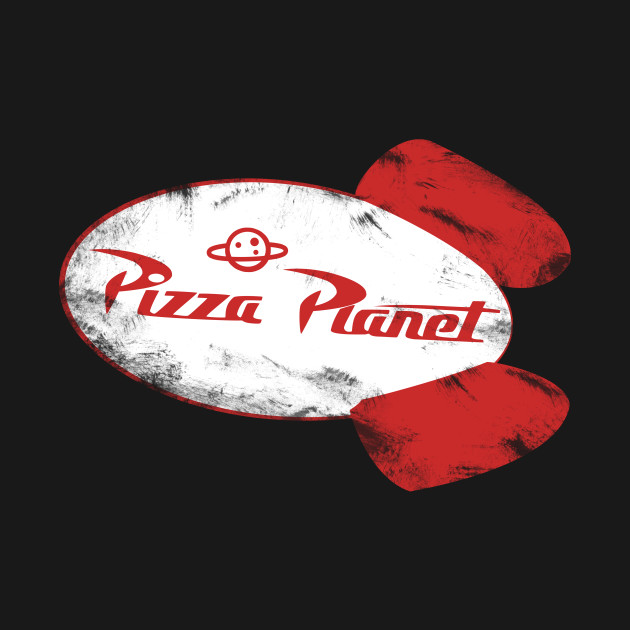 pizza planet button up
