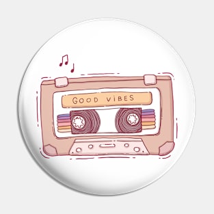 Good Vibes Mixtape Pin