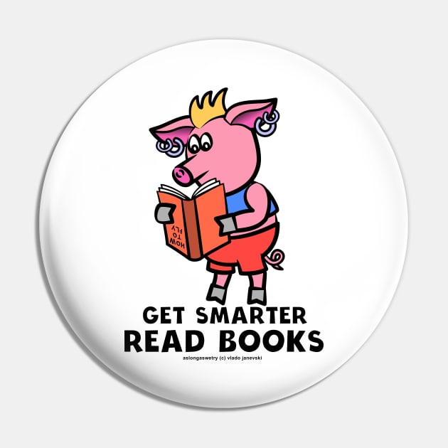 Get Smarter Read Books Pin by aslongaswetry