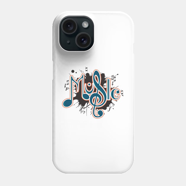 Music Phone Case by PinkCarrot