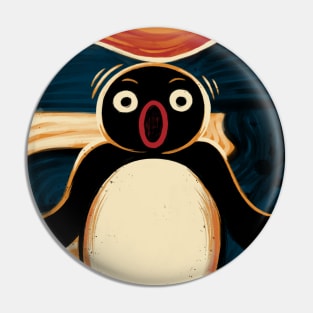 Noot Noot Scream Pin