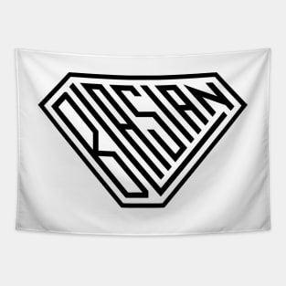 Blasian SuperEmpowered Shield (Black) Tapestry