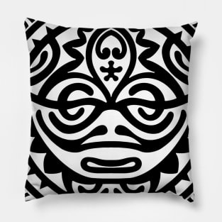 Polynesian tiki style Pillow