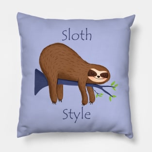 Sloth Style Pillow